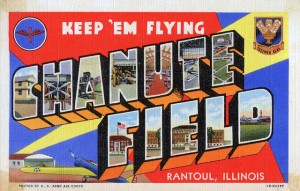 Chanute_Air_Force_Base_-_1940s_postcard